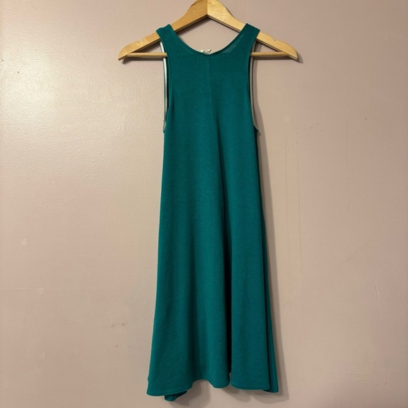Aritzia Wilfred Free Flowy Dress Teal Women Size XXS - Picture 6 of 6